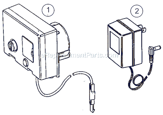 Page B Diagram and Parts List for 255 400 Hydrotech Water Softener