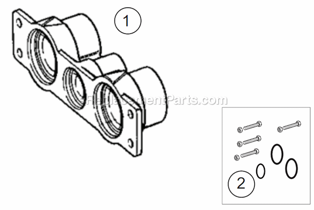 Page D Diagram and Parts List for 255 400 Hydrotech Water Softener