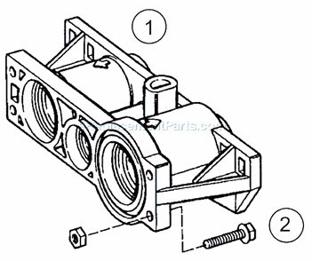 Page C Diagram and Parts List for 255 400 Hydrotech Water Softener