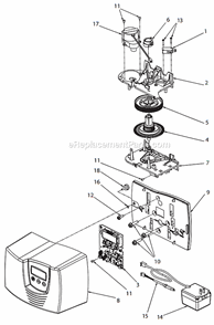 Part Location Diagram of 41122 Hydrotech O-Ring, -007