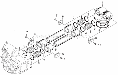 Part Location Diagram of 14202-01 Novatek Screw, Hex Wsh Mach, 8-32 X 5/16