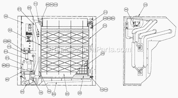 Page K Diagram and Parts List for C-106  Ice-O-Matic Ice Maker