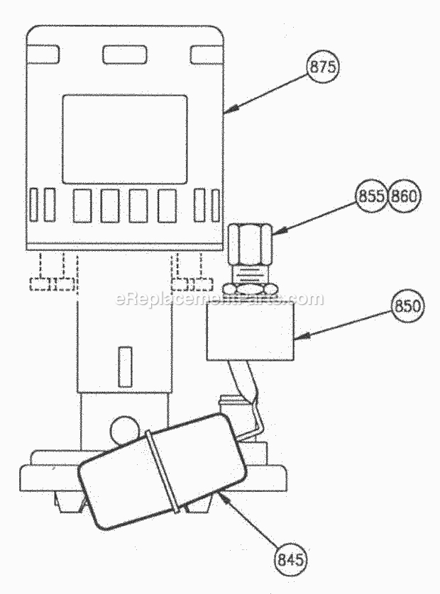 Page X Diagram and Parts List for C-106  Ice-O-Matic Ice Maker