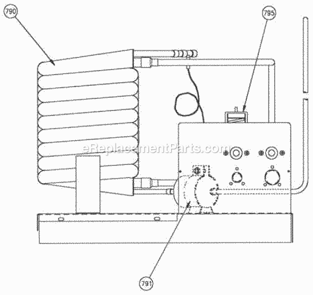 Page Y Diagram and Parts List for C-121  Ice-O-Matic Ice Maker