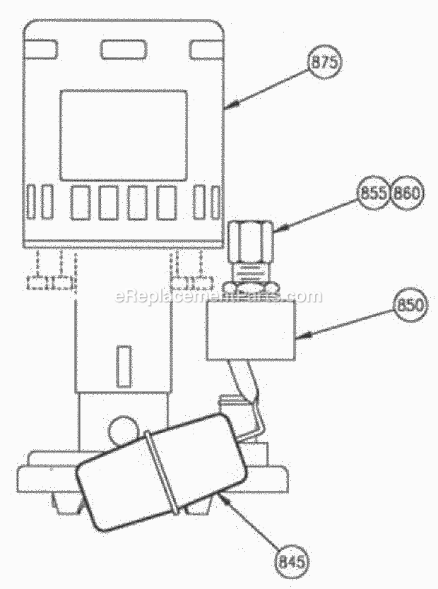 Page E Diagram and Parts List for C-186 C-Series Ice-O-Matic Ice Maker