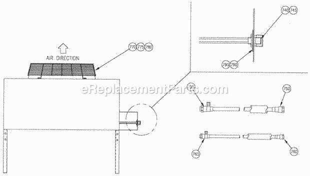 Page Z Diagram and Parts List for C-65 B-Series Ice-O-Matic Ice Maker