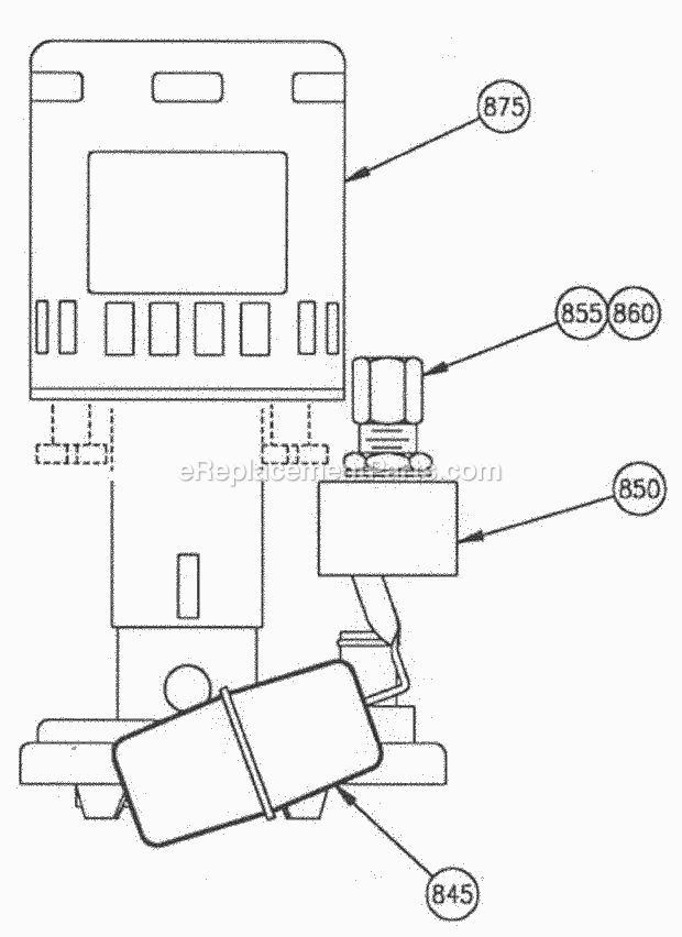 Page X Diagram and Parts List for C-81  Ice-O-Matic Ice Maker