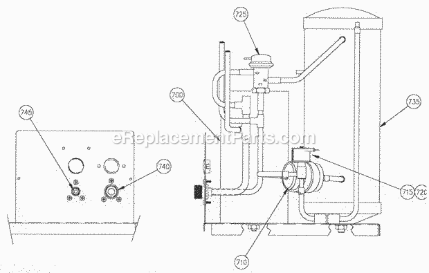 Page O Diagram and Parts List for C-85  Ice-O-Matic Ice Maker