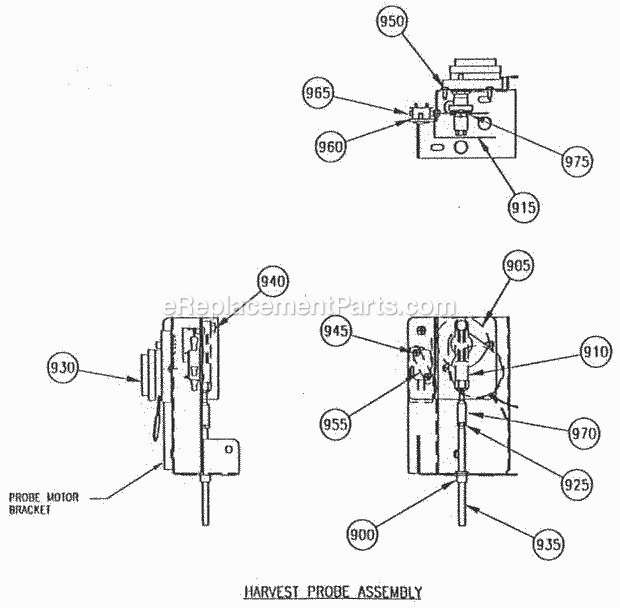 Page P Diagram and Parts List for C-85  Ice-O-Matic Ice Maker