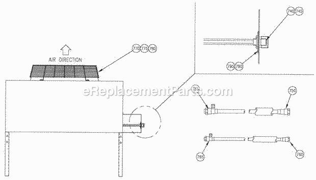 Page H Diagram and Parts List for C-85  Ice-O-Matic Ice Maker