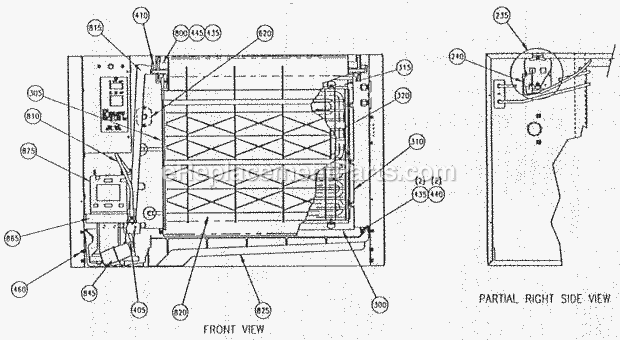 Page B Diagram and Parts List for C-86  Ice-O-Matic Ice Maker