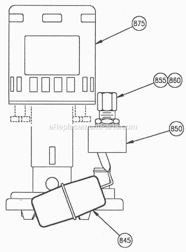 Page X Diagram and Parts List for C-86  Ice-O-Matic Ice Maker