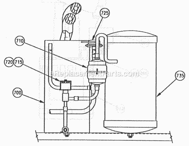 Page Y Diagram and Parts List for C-86  Ice-O-Matic Ice Maker