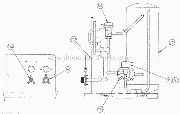 Page F Diagram and Parts List for EC-1006  Ice-O-Matic Ice Maker