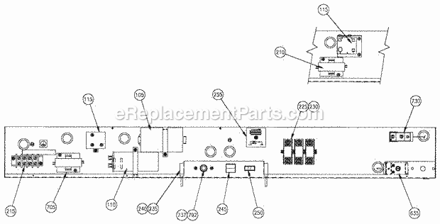Page C Diagram and Parts List for EC-1805  Ice-O-Matic Ice Maker