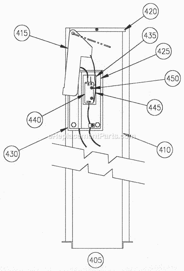 Page G Diagram and Parts List for EMF-2306  Ice-O-Matic Ice Maker