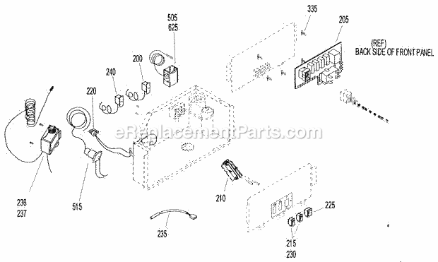 Page D Diagram and Parts List for GC-300  Ice-O-Matic Ice Maker