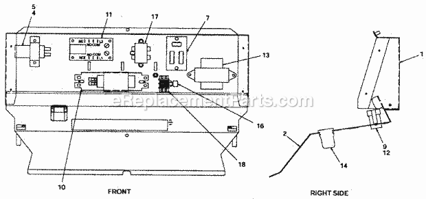 Page D Diagram and Parts List for IOD-200  Ice-O-Matic Ice Maker
