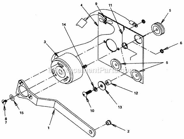 Electrical Box Diagram and Parts List for IOD-250  Ice-O-Matic Ice Maker