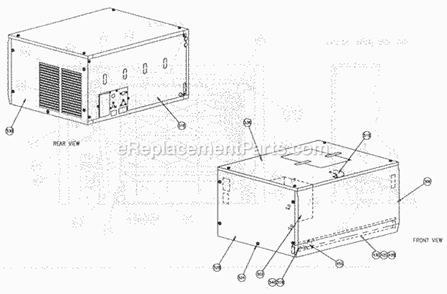 Page A Diagram and Parts List for C-106  Ice-O-Matic Ice Maker