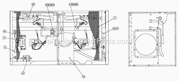 Page T Diagram and Parts List for C-106  Ice-O-Matic Ice Maker