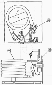 Page V Diagram and Parts List for C-136 C-Series Ice-O-Matic Ice Maker