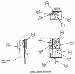 Page AJ Diagram and Parts List for C-136 C-Series Ice-O-Matic Ice Maker