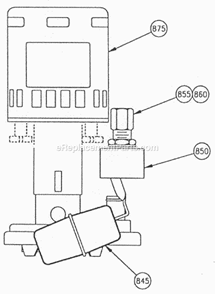 Page E Diagram and Parts List for C-136 C-Series Ice-O-Matic Ice Maker