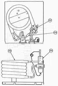 Page G Diagram and Parts List for C-136 C-Series Ice-O-Matic Ice Maker