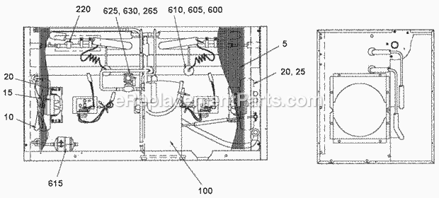 Page L Diagram and Parts List for C-146  Ice-O-Matic Ice Maker