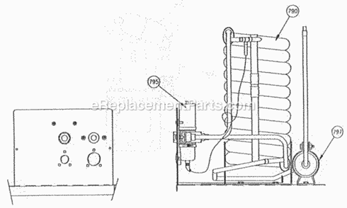 Page O Diagram and Parts List for C-146  Ice-O-Matic Ice Maker