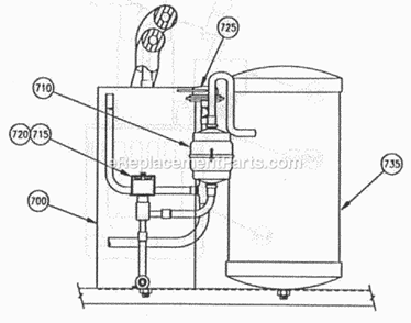 Page Q Diagram and Parts List for C-146  Ice-O-Matic Ice Maker