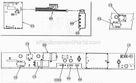 Page W Diagram and Parts List for C-146  Ice-O-Matic Ice Maker