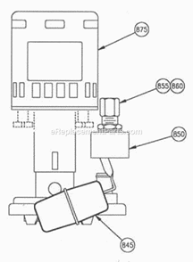 Page Z Diagram and Parts List for C-146  Ice-O-Matic Ice Maker