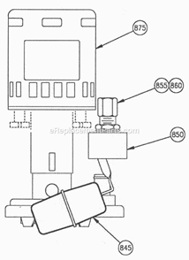 Page X Diagram and Parts List for C-186 C-Series Gen II Ice-O-Matic Ice Maker
