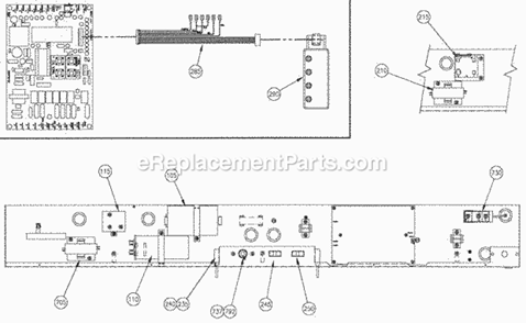 Page AE Diagram and Parts List for C-186 C-Series Gen II Ice-O-Matic Ice Maker