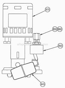 Page AH Diagram and Parts List for C-186 C-Series Gen II Ice-O-Matic Ice Maker