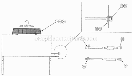 Page H Diagram and Parts List for C-40  Ice-O-Matic Ice Maker