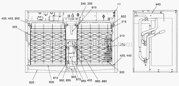 Page AC Diagram and Parts List for C-65 C-Series Ice-O-Matic Ice Maker