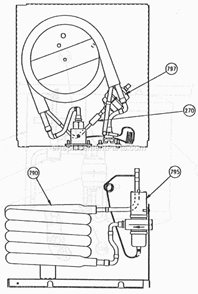 Page G Diagram and Parts List for C-65 C-Series Ice-O-Matic Ice Maker