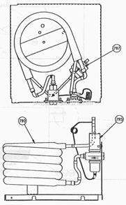 Page V Diagram and Parts List for C-66 B-Series Ice-O-Matic Ice Maker