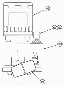 Page AH Diagram and Parts List for C-66 C-Series Ice-O-Matic Ice Maker