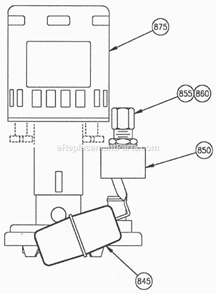 Page X Diagram and Parts List for C-85  Ice-O-Matic Ice Maker