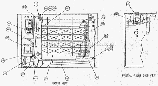 Page B Diagram and Parts List for C-86  Ice-O-Matic Ice Maker