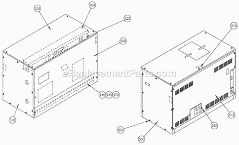 Page AB Diagram and Parts List for C-86  Ice-O-Matic Ice Maker