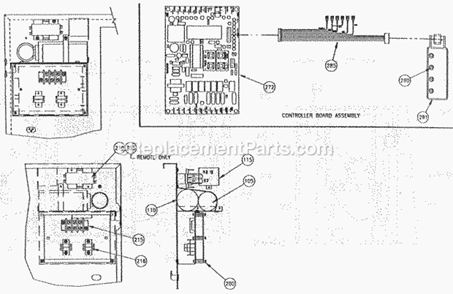 Page D Diagram and Parts List for C-86  Ice-O-Matic Ice Maker