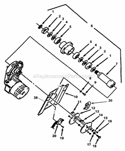 Page J Diagram and Parts List for CD-220  Ice-O-Matic Ice Maker