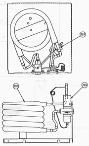 Page G Diagram and Parts List for EC-500 B-Series Ice-O-Matic Ice Maker