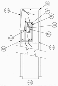 Page G Diagram and Parts List for EMF-2306  Ice-O-Matic Ice Maker