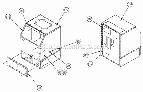 Page A Diagram and Parts List for EUC-150  Ice-O-Matic Ice Maker